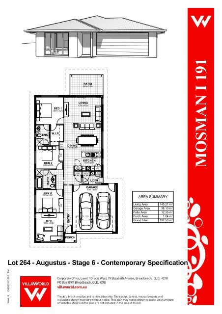 Lot 264 - Mosman I 191 - Sales Plan