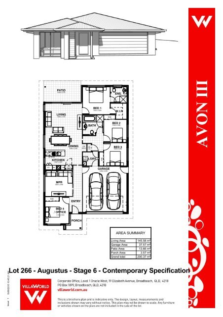 Lot 266 - Avon III - Sales Plan