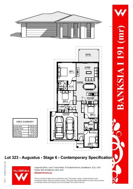 Lot 323 - Banksia I 191 (mr) - Sales Plan