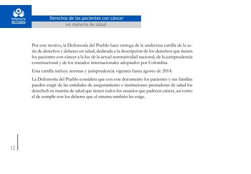 Cartilla pacientes con Cancer WEB