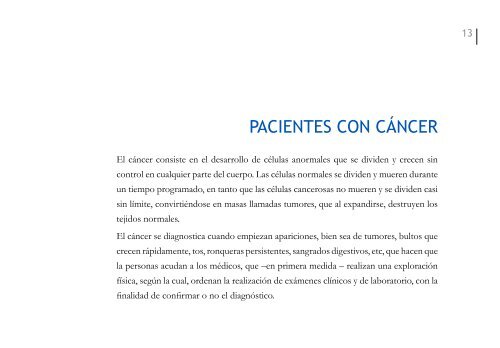 Cartilla pacientes con Cancer WEB