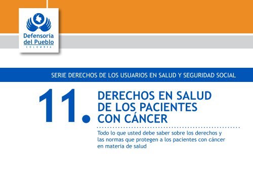 Cartilla pacientes con Cancer WEB