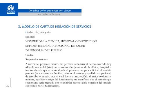 Cartilla pacientes con Cancer WEB