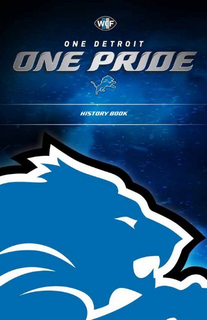 2015 DETROIT LIONS MEDIA GUIDE