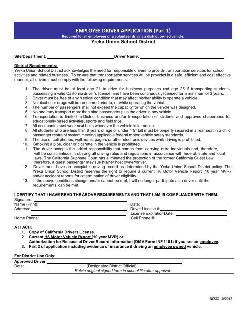 Driver Application For Employment Template from img.yumpu.com