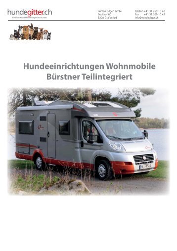 Hundeeinrichtungen_Wohnmobile_Buerstner_Teilinegriert