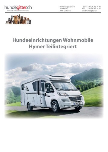 Hundeeinrichtungen_Wohnmobile_Hymer_Teilintegriert