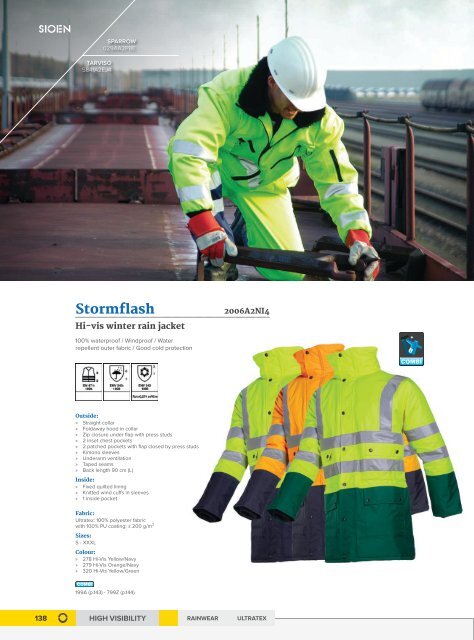 Sioen Professional Protective Clothing - 2016