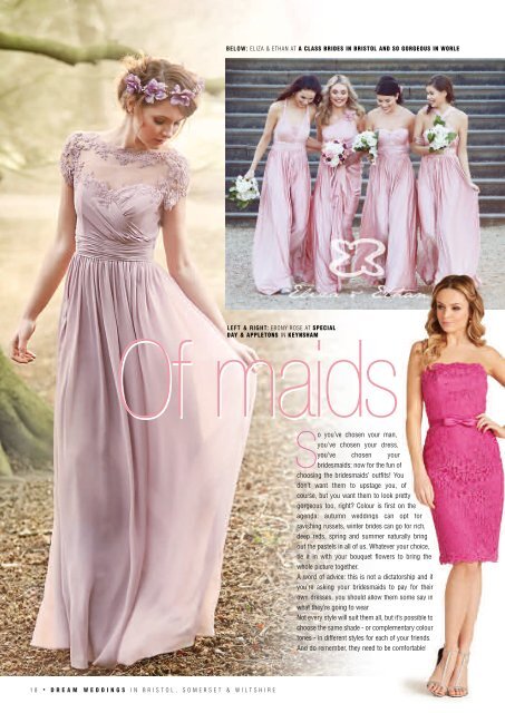 Dream Weddings Magazine - Bristol, Somerset & Wiltshire - iss.32