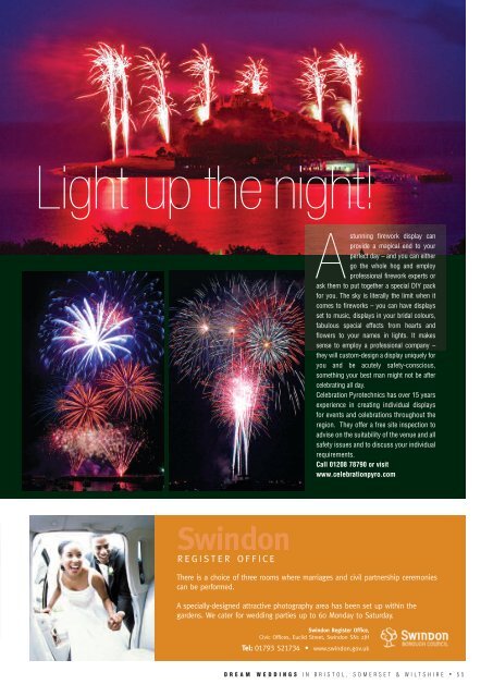 Dream Weddings Magazine - Bristol, Somerset & Wiltshire - iss.32