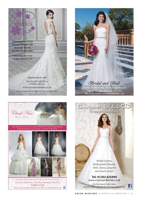 Dream Weddings Magazine - Dorset & Hampshire