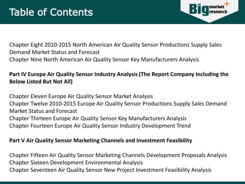 Smart Sensors to Measure Air Quality in Industrial Building will Boost the Growth of Air Quality Sensor Market