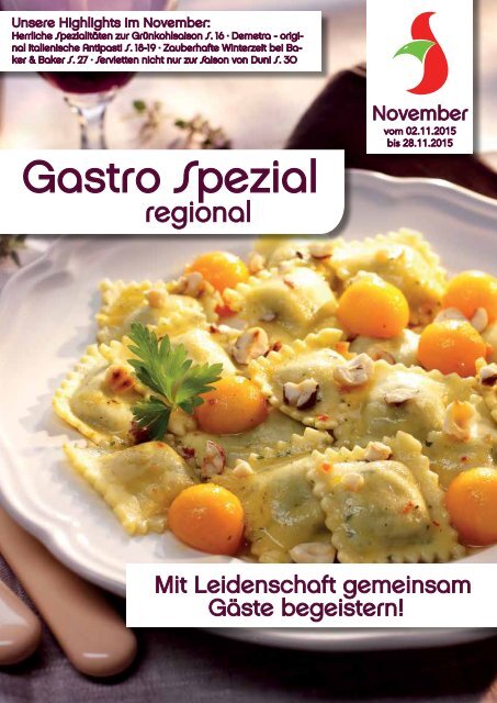 Gastro Spezial November 2015