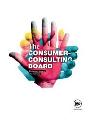 Consumer Consulting Board book