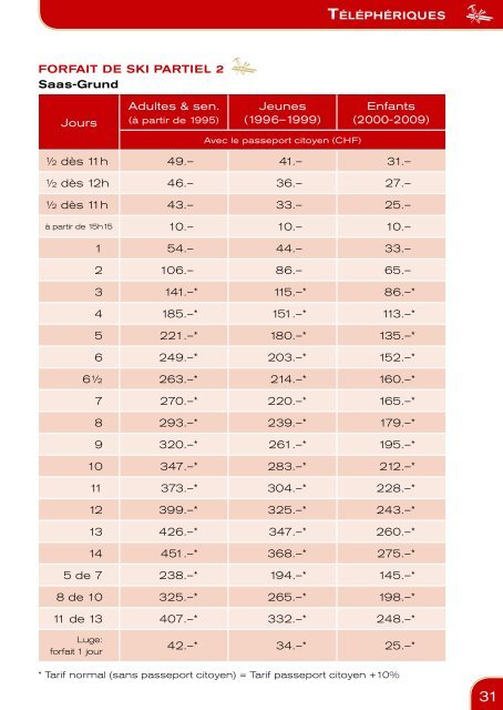 Guide d'information - Hiver 2015/2016