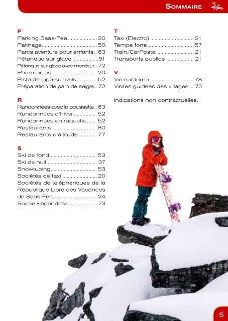 Guide d'information - Hiver 2015/2016