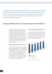 Erfolg der ANZAG basiert auf den Leistungen der Mitarbeiter