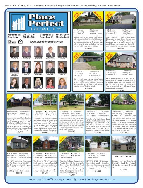 October 2015 Real Estate Guide