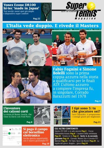 L’Italia vede doppio E rivede il Masters