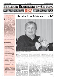 Berliner Behindertenzeitung