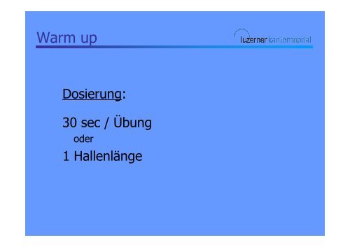 Rumpfstabilisation - Handballworld