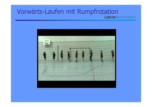Rumpfstabilisation - Handballworld