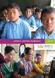 Annual Report Summary 2015