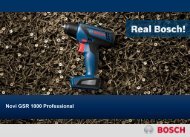 BOSCH GSR 1000 Professional