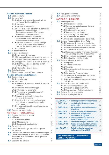 Fascicolo Informativo