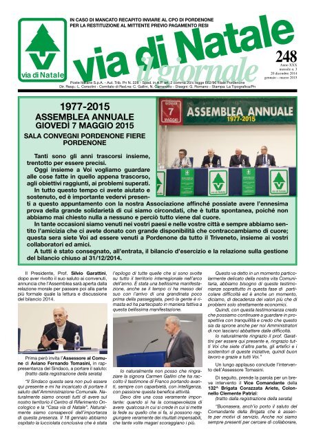 il giornale Via di Natale 