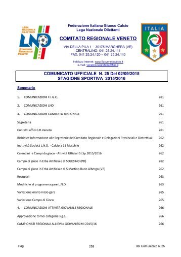 COMITATO REGIONALE VENETO