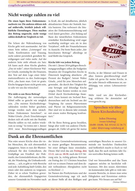 evangelischer gemeindebote 4/2015