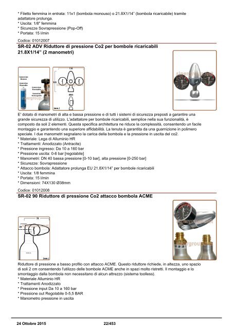 Depuratori Acqua Addolcitori Osmosi Catalogo Generale 24 Ottobre 2015