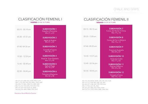 HORARIO COMPLETO