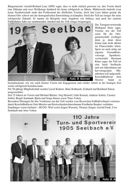 TuS-Kurier TuS Seelbach