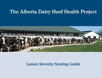 The Alberta Dairy Hoof Health Project