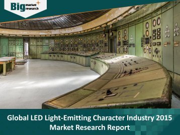 LED Light-Emitting Character Industry 2015 Market Research Report