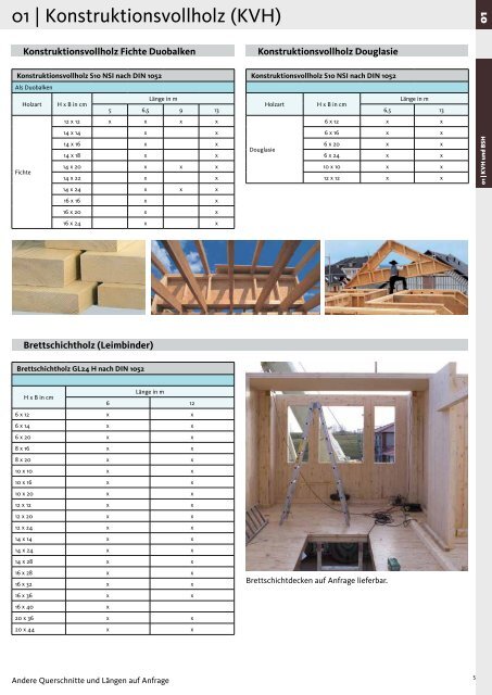 HolzLand Schwan Holzbaukatalog Großhandel 2015