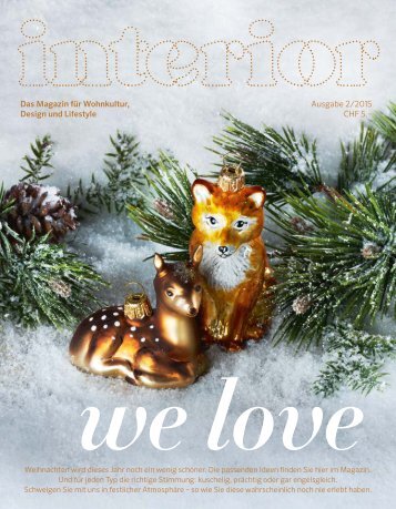 interior Weihnachten - we love