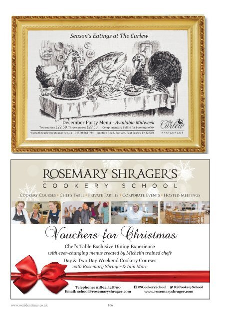 Wealden Times | WT165 | November 2015 | Gift supplement inside