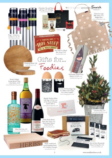 Wealden Times | WT165 | November 2015 | Gift supplement inside