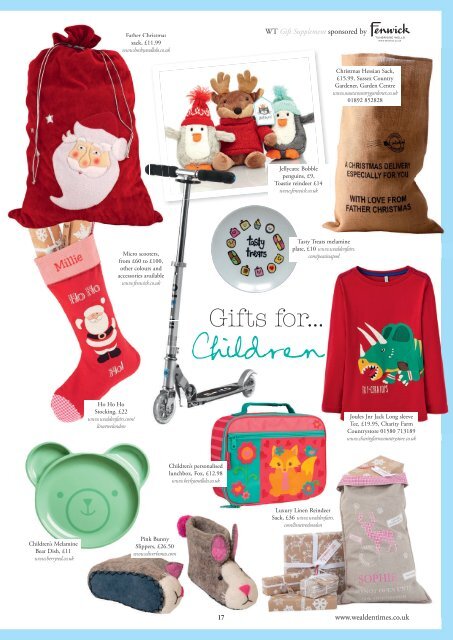 Wealden Times | WT165 | November 2015 | Gift supplement inside