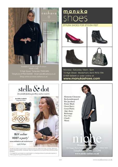 Wealden Times | WT165 | November 2015 | Gift supplement inside