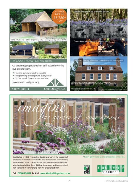 Wealden Times | WT165 | November 2015 | Gift supplement inside