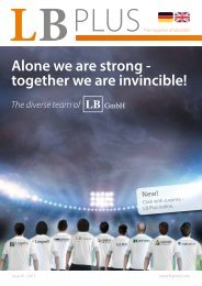 LB Plus-Alone we are strong - together we are invincible