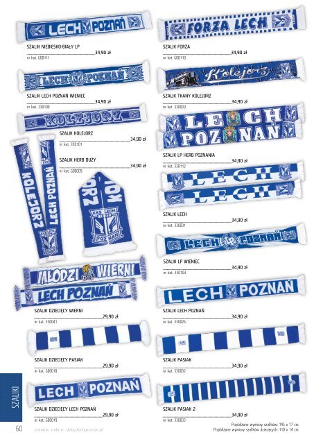 KKS LECH POZNAŃ KATALOG 2015/2016