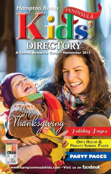 Hampton Roads Kids' Directory Penisula Edition: November 2015