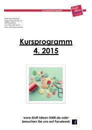 Kursprogramm Koblenz 2015