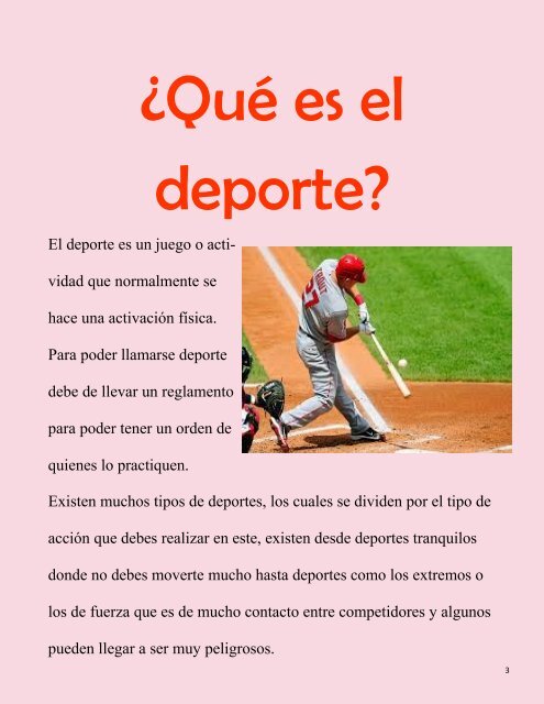 revista deporte