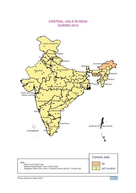 PRISON STATISTICS INDIA 2014